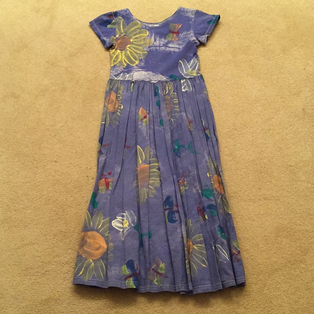 Girls Dress-Short Sleeve-Age 10